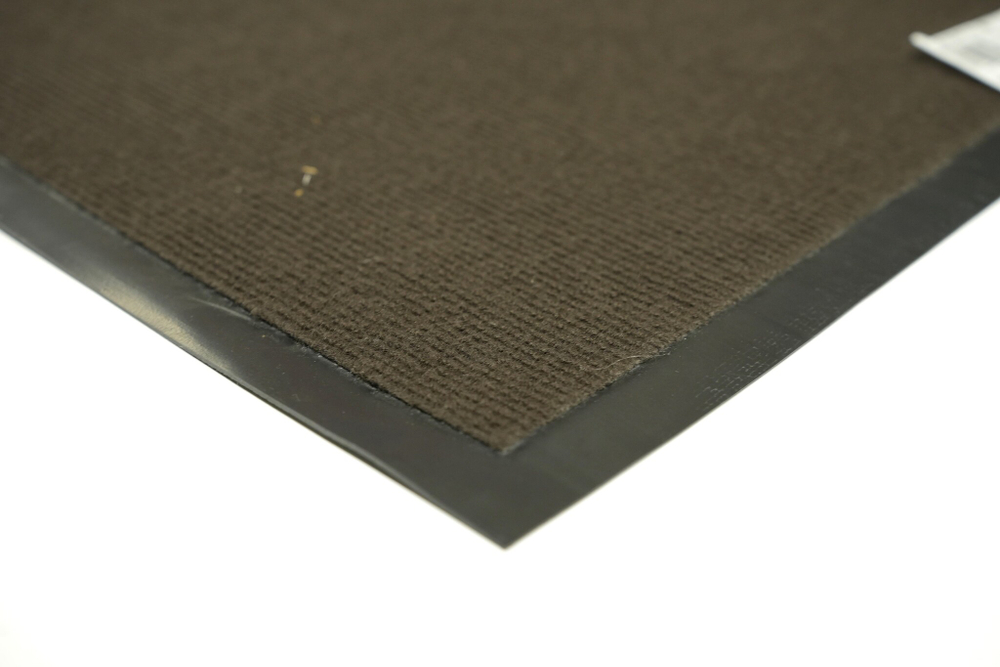 КОВРИК VORTEX ВЛАГОВПИТ РЕБРИСТЫЙ TRIP 40Х60СМ КОРИЧНЕВЫЙ 24188