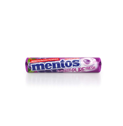 Жевательная резинка Mentos Виноград 15.5 гр