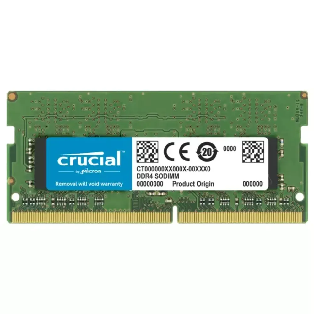Оперативная память для ноутбука 16GB DDR4 3200 MHz Crucial PC4-25600 CL22 SO-DIMM1.2V CT16G4SFRA32A