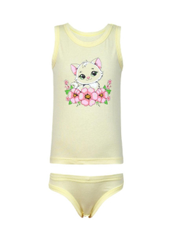 13-63-3 Набор для девочки (майка +трусы)