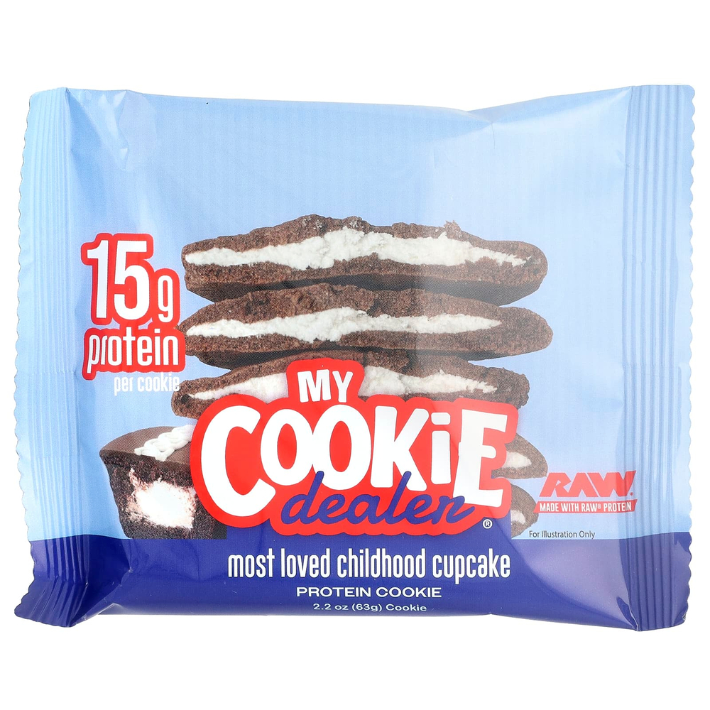 My Cookie Dealer Protein, протеиновое печенье, самое любимое кексы детства, 12 шт. по 63 г (2,2 унции)