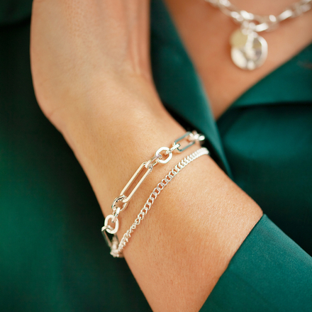 Браслет Fiore Luna Double Togl CL6097 S