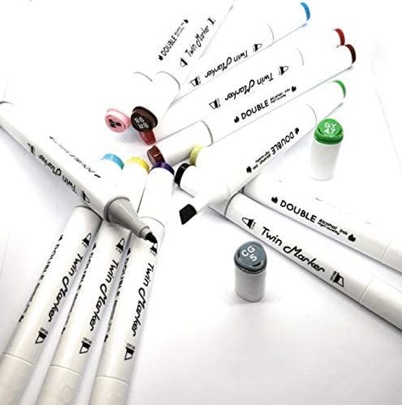 Permanent marker \ маркер 12 rəng