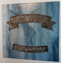 Винтажная виниловая пластинка LP Bon Jovi New Jersey (Югославия 1988)