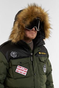 КУРТКА МУЖСКАЯ ПУХОВАЯ VIRUS BATZZILLA ARMY