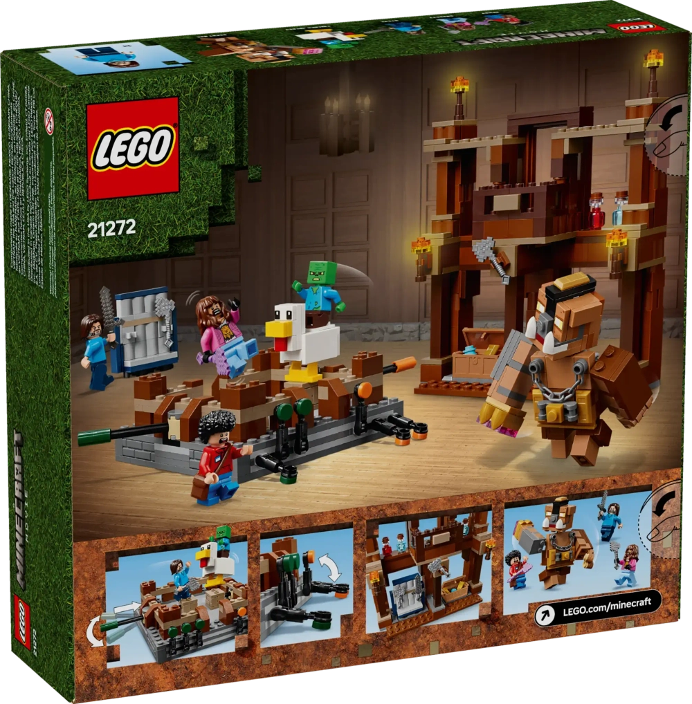 Конструктор LEGO Minecraft 21272 Бойцовский ринг в Лесном особняке