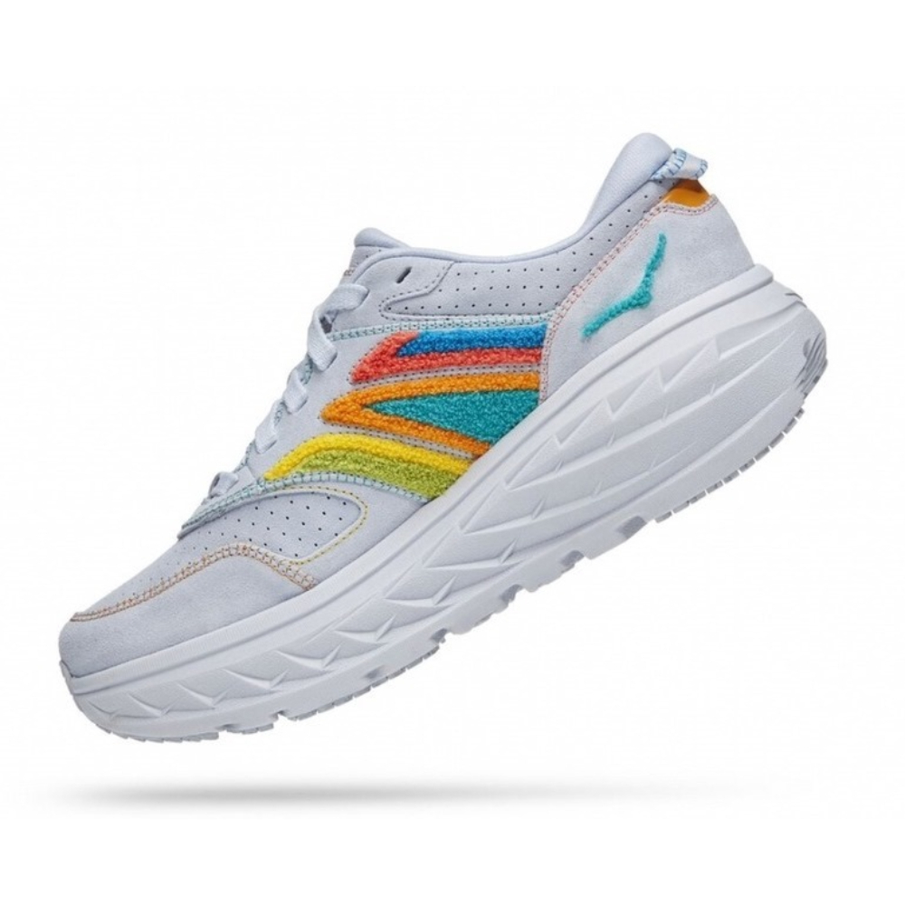 Кроссовки мужские HOKA U BONDI L EMBROIDERY Arctic Ice / Atlantis