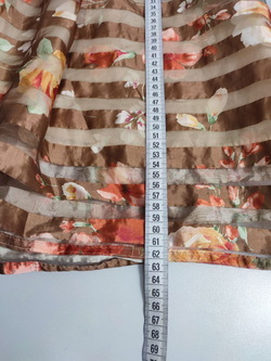 Юбка красивая с цветами 44 размер