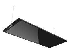 Инфракрасный обогреватель KALASHNIKOV из закаленного стекла KIRH-GSB-E10-12