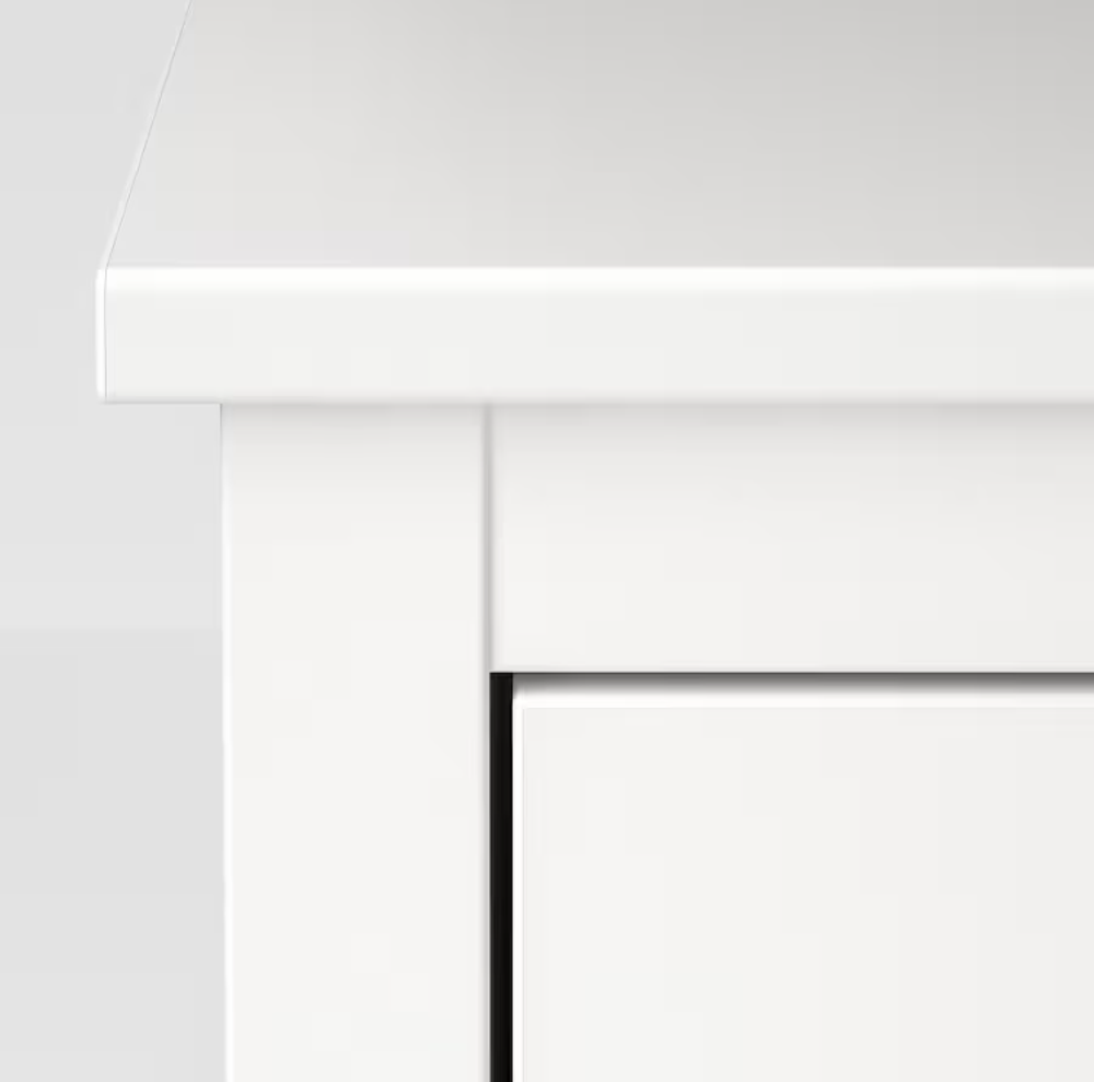 КОППАНГ KOPPANG Комод с 3 ящиками, белый, 90x83 см
