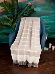 Плед ENNA 2-05 из шерсти астралийского мериноса AVINAMAS