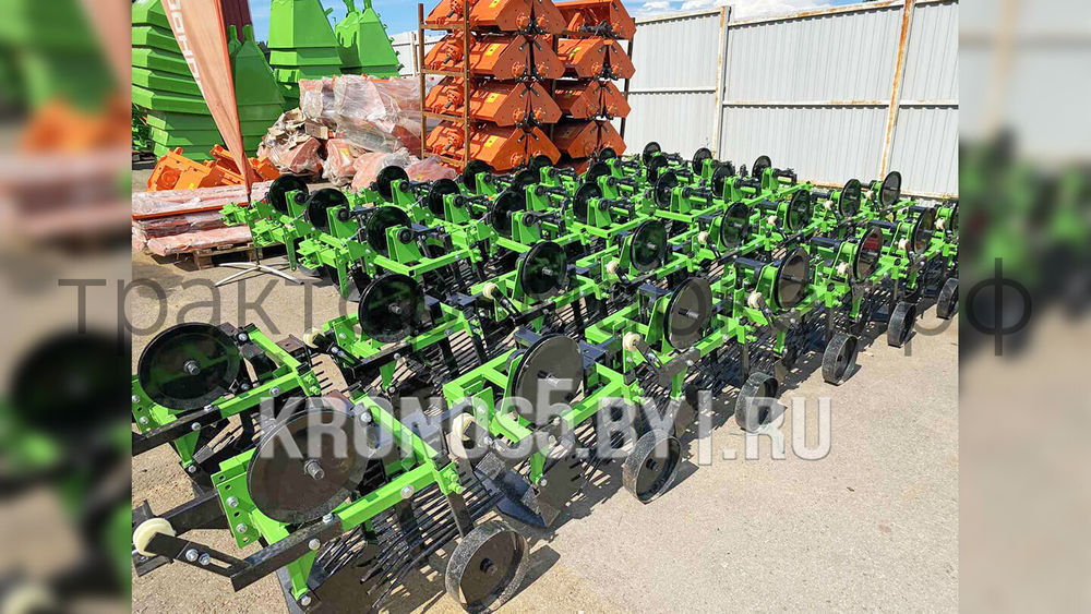 Картофелекопалка вибрационно-грохотная Kerland | Керланд КМ1080 к мотоблоку с водяным охл.
