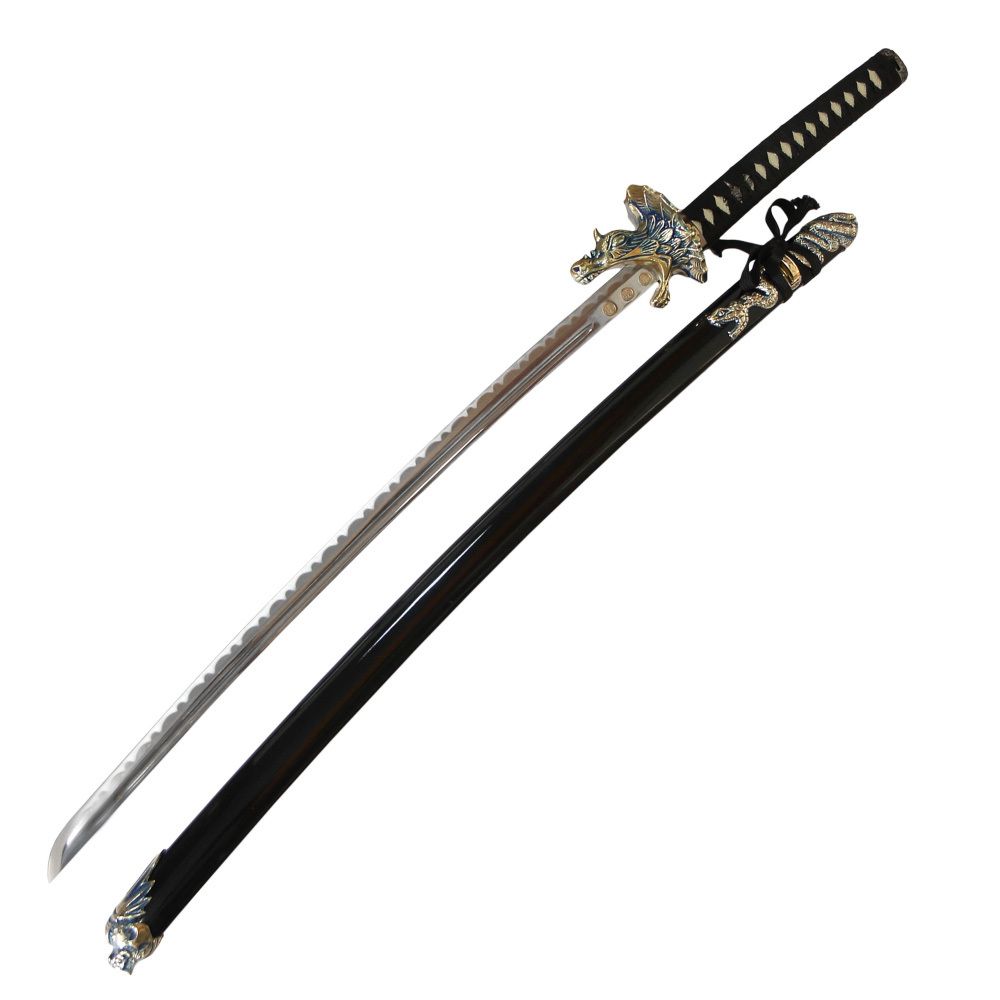 Art Gladius Катана "Дракон пожирающий змею" самурайский меч