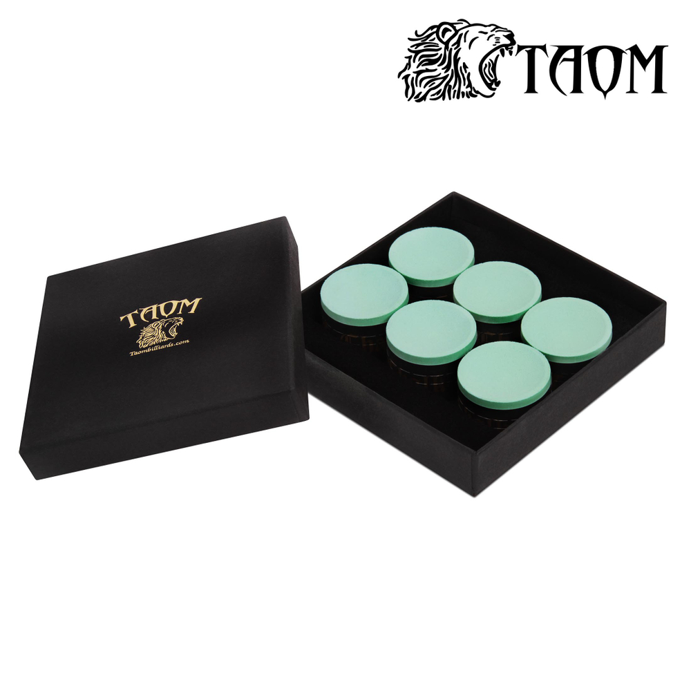 Мел бильярдный "Taom Chalk Snooker 2.0" Green 6шт.