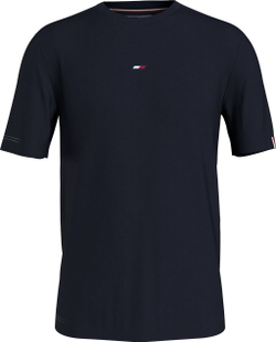 Футболка мужская теннисная Tommy Hilfiger Essentials Small Logo SS Tee - desert sky