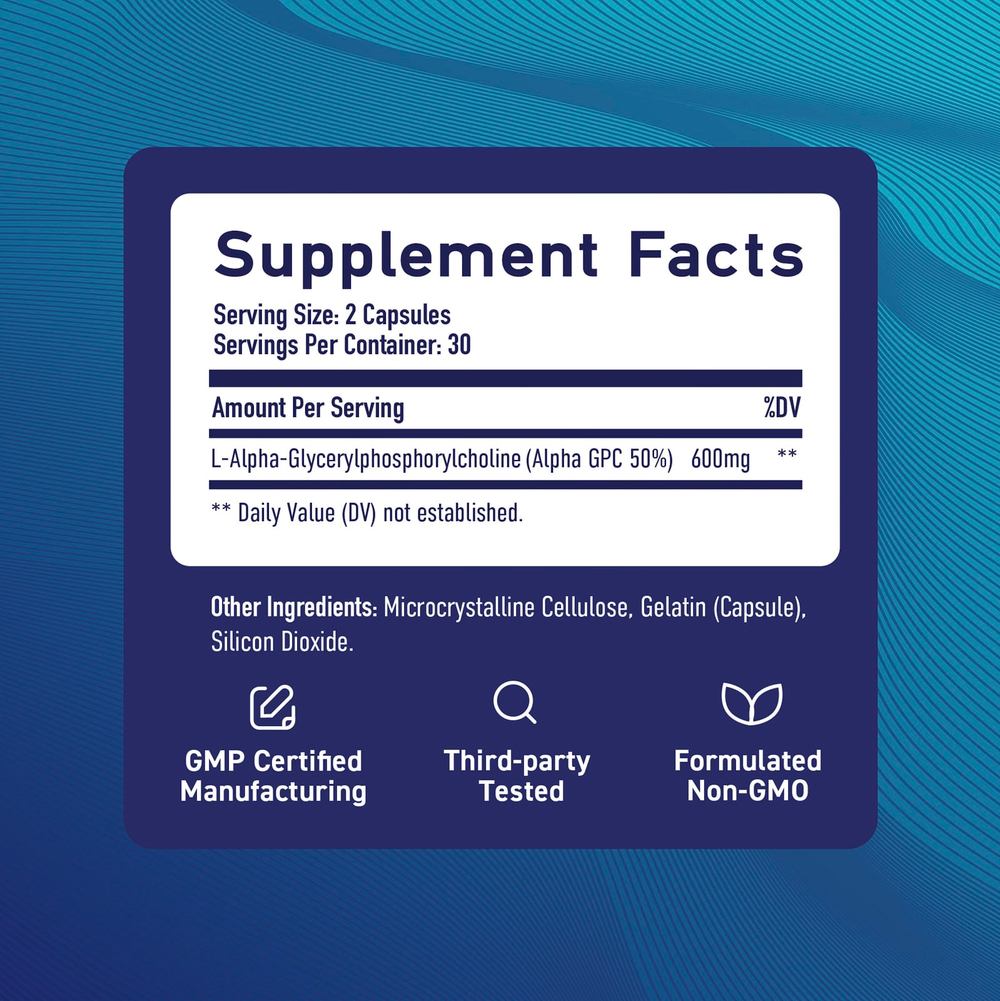 SMNutrition, альфа-ГФХ, 60 капсул (300 мг в 1 капсуле)