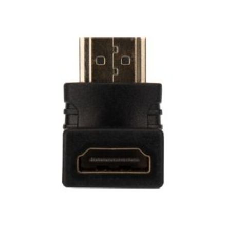 Переходник аудио/видео, (гнездо HDMI - штекер HDMI), угловой, 1 шт. REXANT