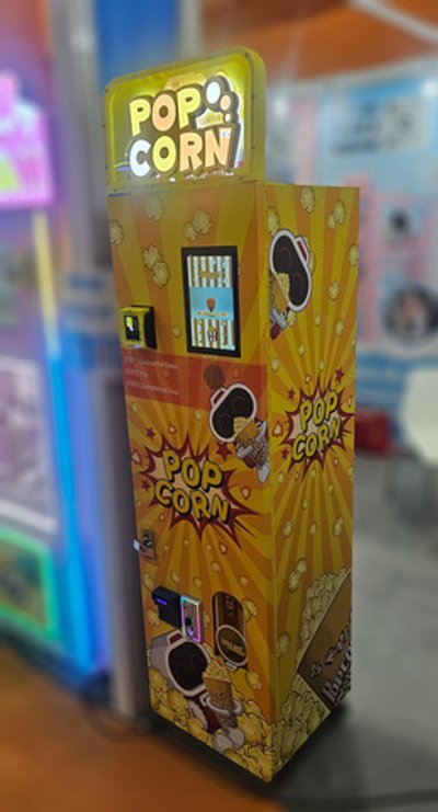 Вендинговый автомат для продажи попкорна