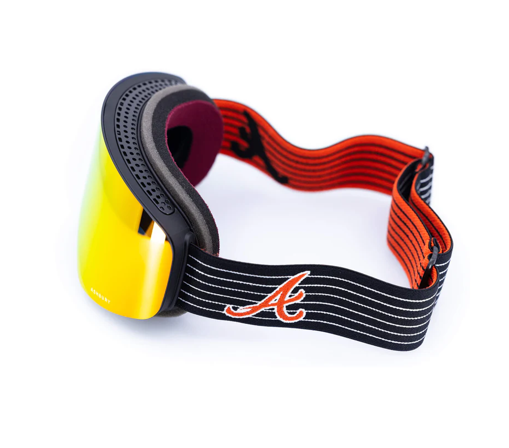 Маска ASHBURY HORNET Dakota (RED MIRROR LENS/YELLOW SPARE)