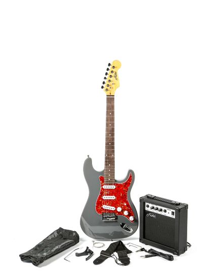 Электрогитара Fabio ST100 MGREY КОМПЛЕКТ