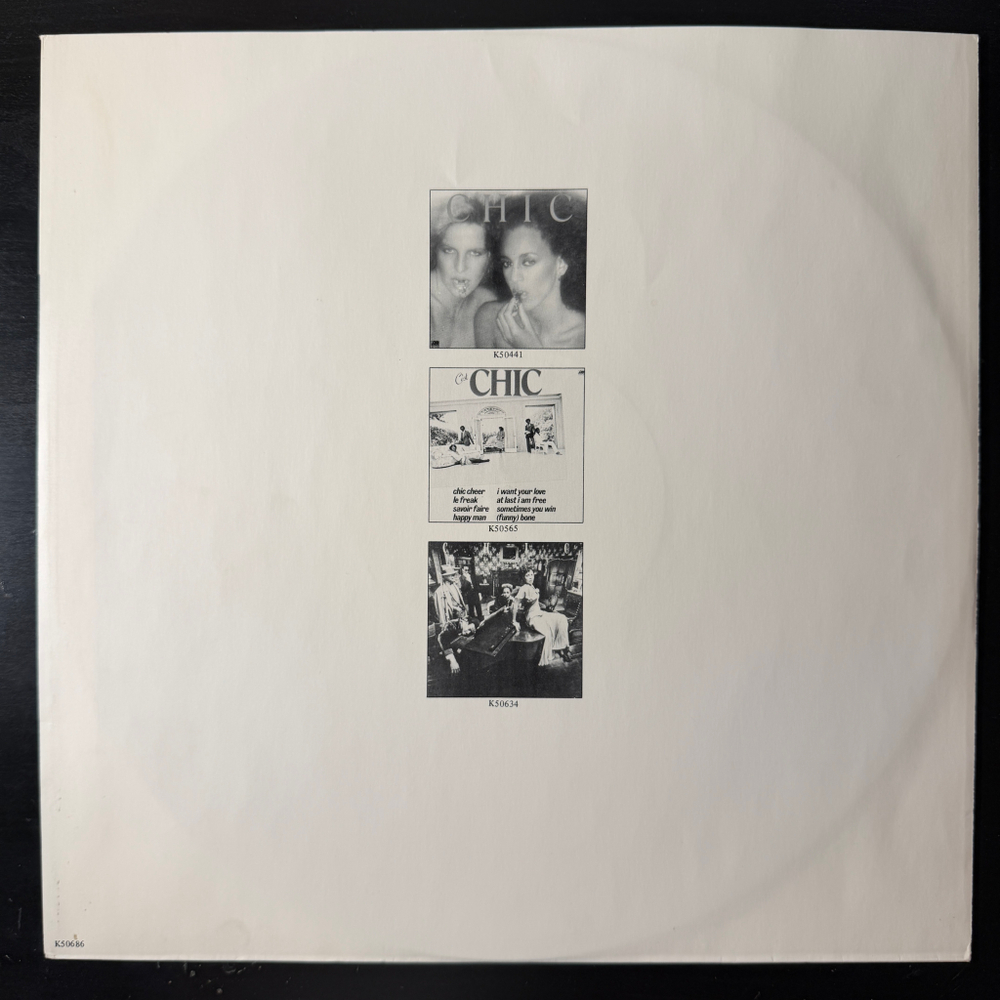 Chic ‎– Les Plus Grands Succes De Chic (Англия 1979г.)