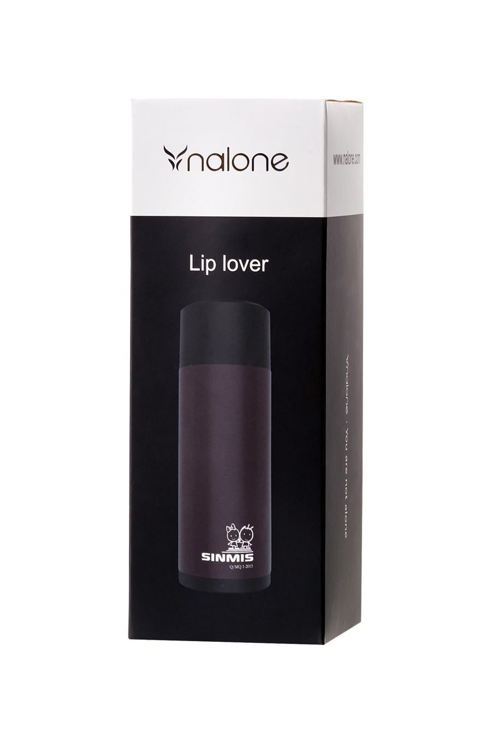 Мастурбатор нереалистичный Nalone Lip Lover,, Силикон, Коричневый, 18,8 см