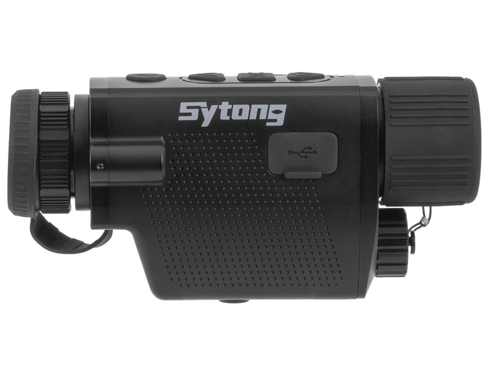 Тепловизионный монокуляр Sytong XS03-25 384х288 12μm ≤30mk, ø25мм, x2/4/8/16, WiFi, до 5ч, обнаружение 1250м, 387г