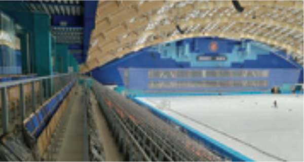 Обустройство трибун стадиона (система с кварцевым песком), г. Красноярск, Ледовая арена Обустройство трибун стадиона (система с кварцевым песком), г. Красноярск, Ледовая арена