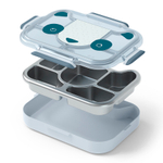 Ланч-бокс mb wonder, panda blue