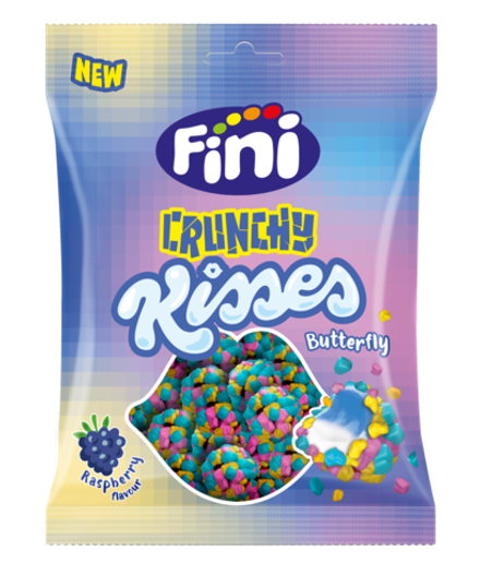Мармелад FINI Хрустящие поцелуи со вкусом ежевики
