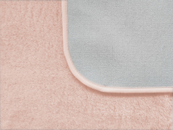 Набор ковриков для ванной и туалета, 60x100/50x60 см, цвет Пудра