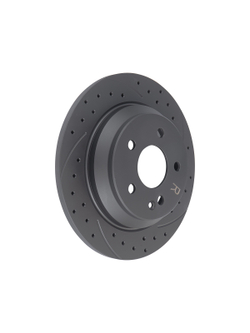 Диск тормозной задний перфорированный PRO-LINE с покрытием комплект MB V-CLASS (W447) 14-> GANZ GIJ06248S