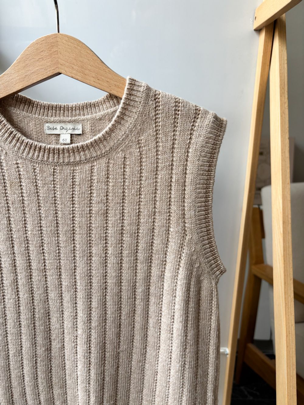 Жилет Bebe Organic с вискозой и шерстью, 116