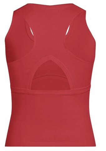 Женский топ теннисный Adidas Tennis Pro Climacool Y-Tank - красный