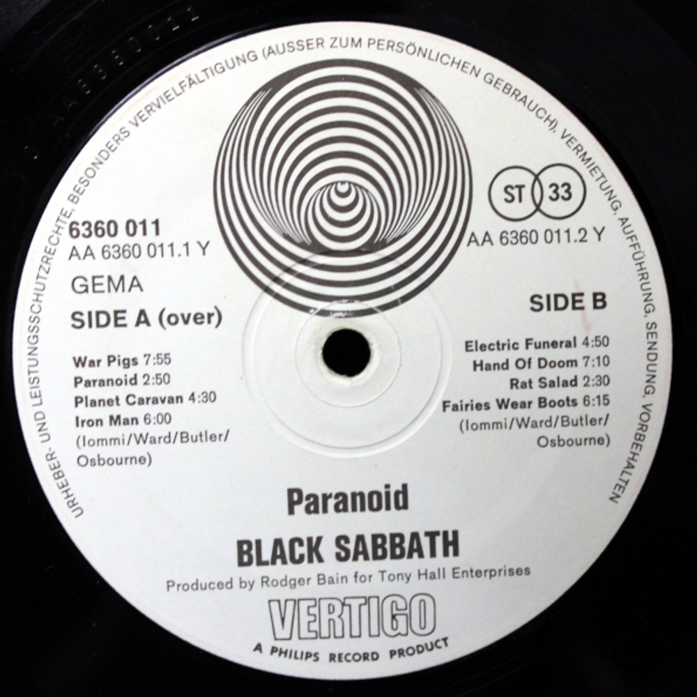 Black Sabbath / Paranoid (LP)