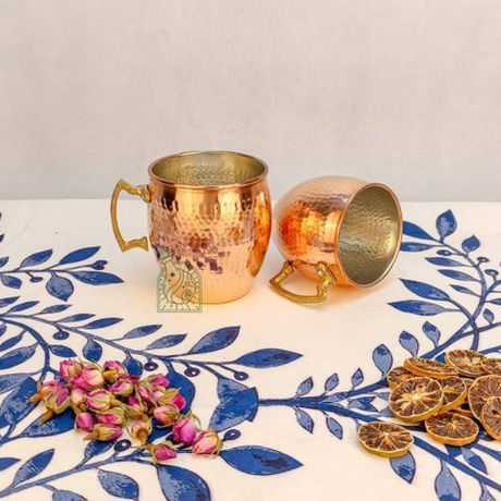 Медная чашка ручной чеканки Exirmes 30220391 Иран