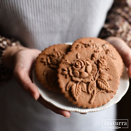 Набор прованская сентифолия (штамп + вырубка)