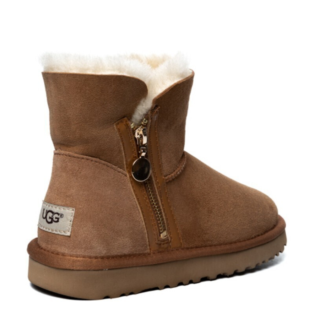 Угги Classic Mini Zipper Chestnut