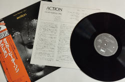 Винтажная виниловая пластинка LP Oscar Peterson Action (Japan 1975) (Obi)