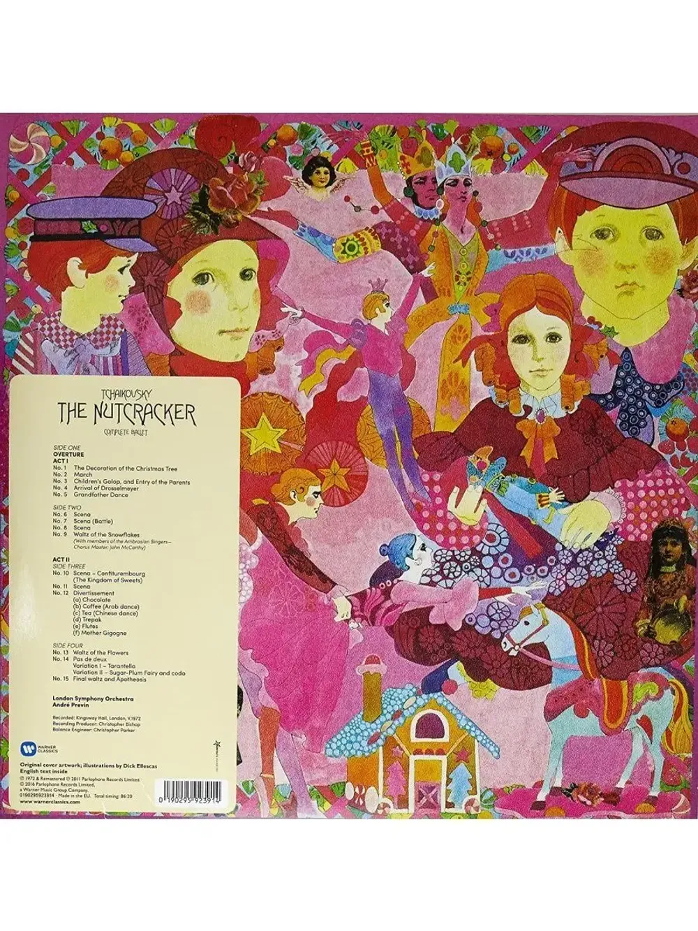 Tchaikovsky. The Nutcracker Andre Previn Щелкунчик (2LP)