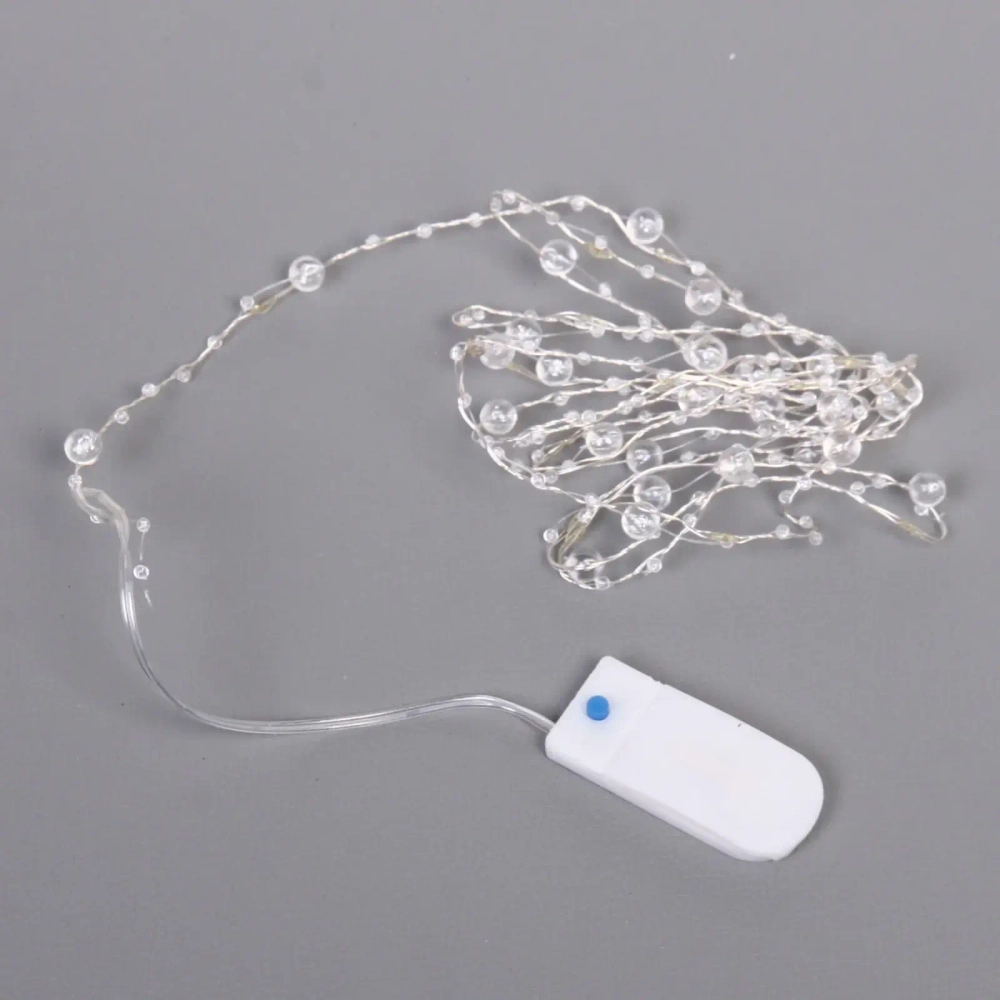 Гирлянда для дома «Льдинка» на батарейках 2,0 м 20 ламп LED, 3 реж, IP-20, Мультицвет