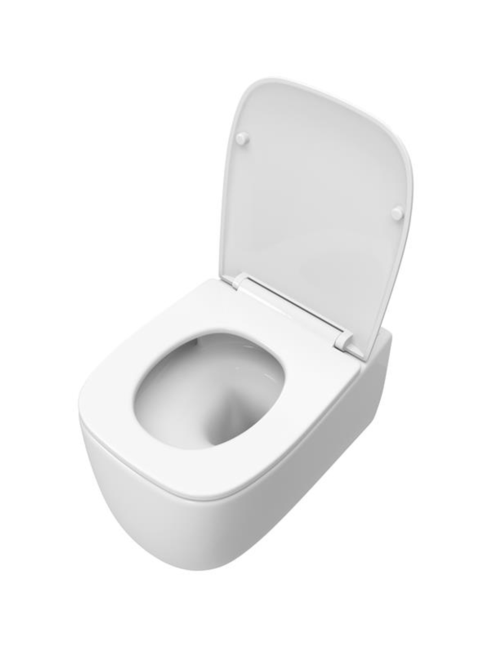 Унитаз подвесной безободковый с сиденьем и смывом TORNADO Cezares COMFORT CZR-380-TH-TOR/SC