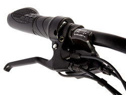 Электровелосипед Eltreco XT 600 Pro (Черно-зеленый)