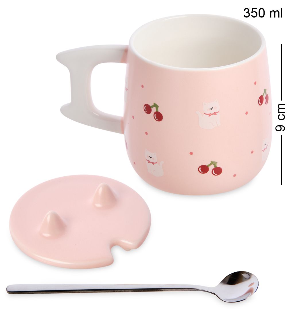 GAEM Art MUG-388/2 Кружка «Кошка Вишенка»