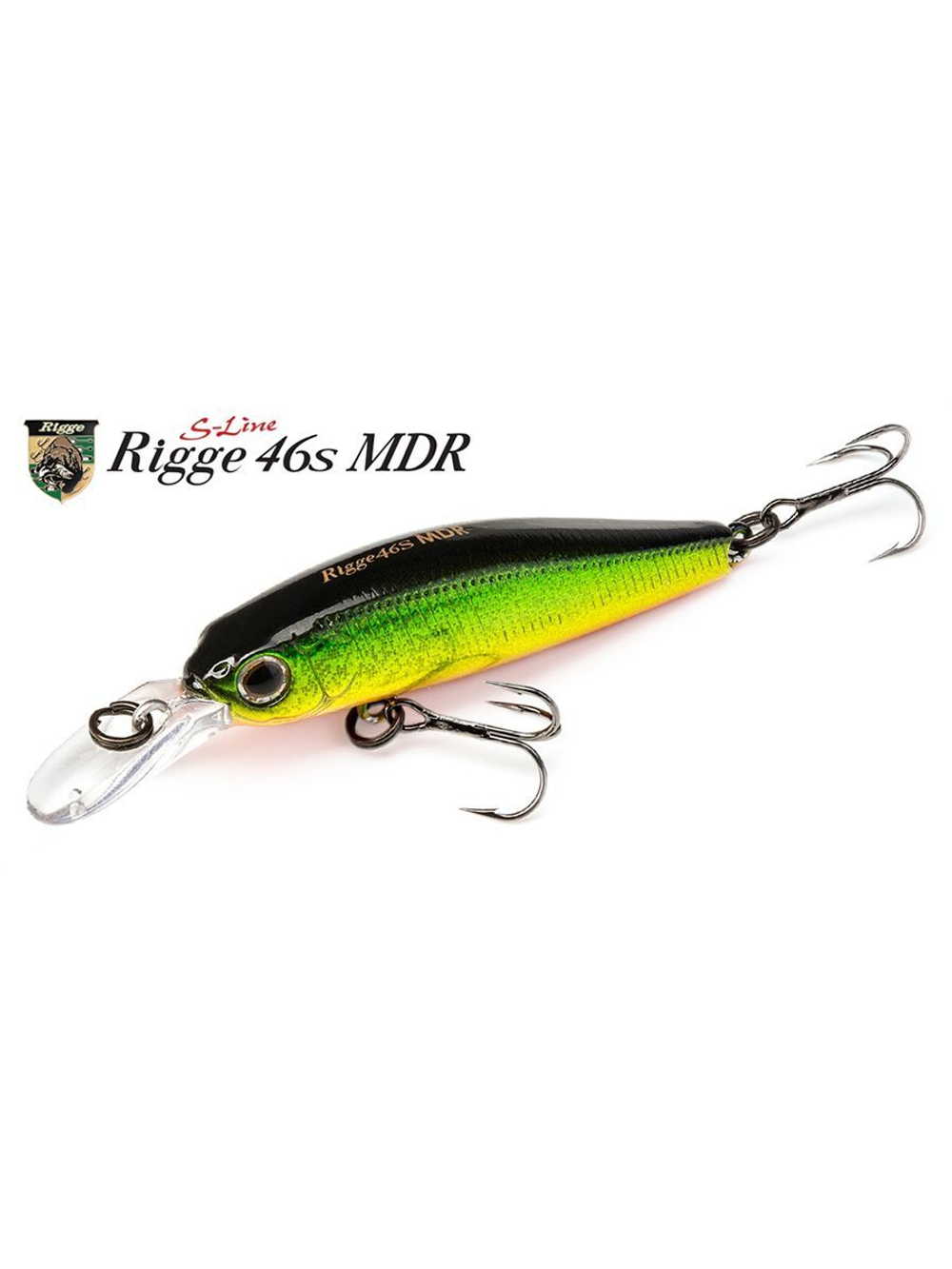Воблер для рыбалки ZIPBAITS Rigge S-Line ZB-R-46MDR, 46мм, 3гр., заглубление 0.3-0.8м., цвет 539R, тонущий