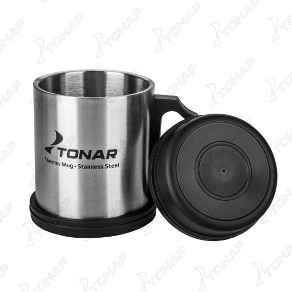 Термокружка 300ML с пл. крышкой и подставкой (T.TK-004-300) Тонар