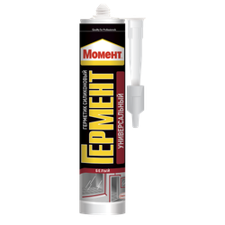 Герметик Момент 2048977 ГЕРМЕНТ силиконовый универсальный белый 280 мл.