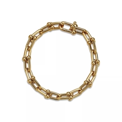 Браслет из жёлтого золота 18k,Tiffany ⚜️Hard Wear medium link