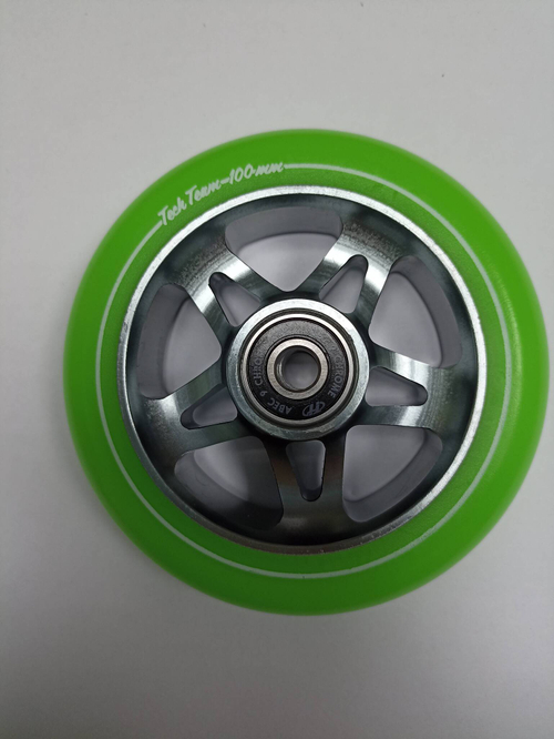 Колесо для самоката X-Treme 100*24мм 5 SH green
