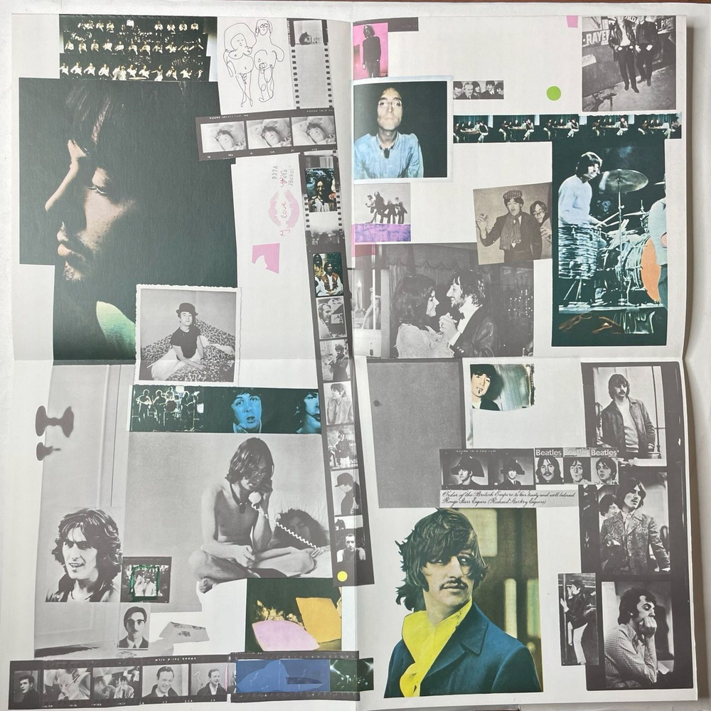 Винтажная виниловая пластинка LP The Beatles White Album (Japan 1973) (No Obi) (Poster, 4 Photo) Ob-La-Di, Ob-La-Da